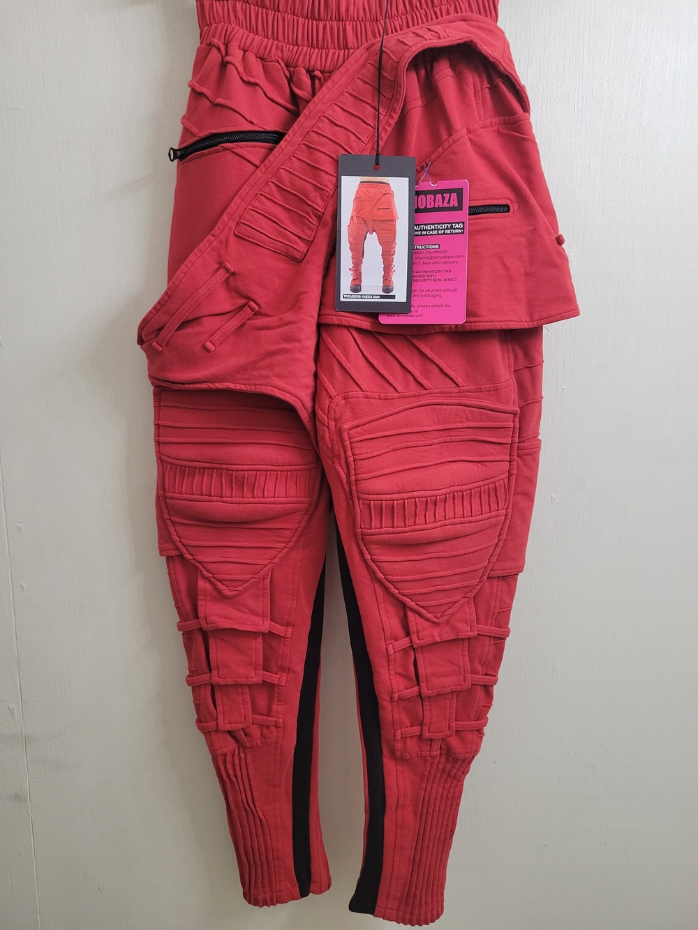 NWT Demobaza Red Trousers